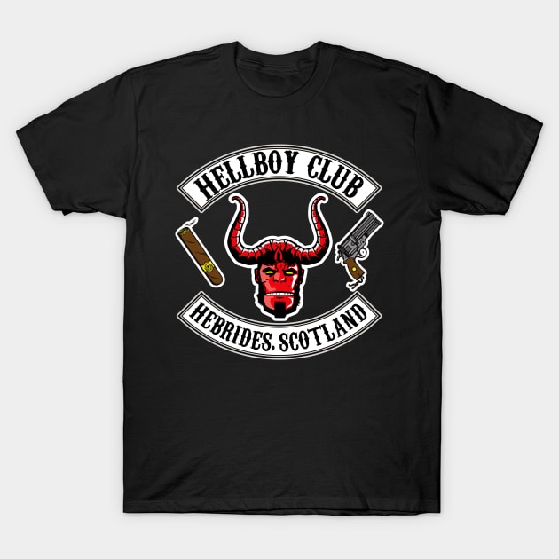 Hellboy Club T-Shirt by Alema Art